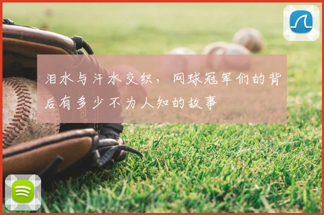 泪水与汗水交织,网球冠军们的背后有多少不为人知的故事
