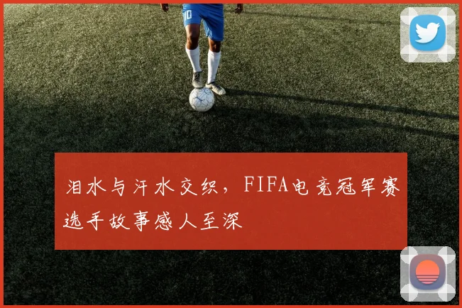 泪水与汗水交织，FIFA电竞冠军赛选手故事感人至深